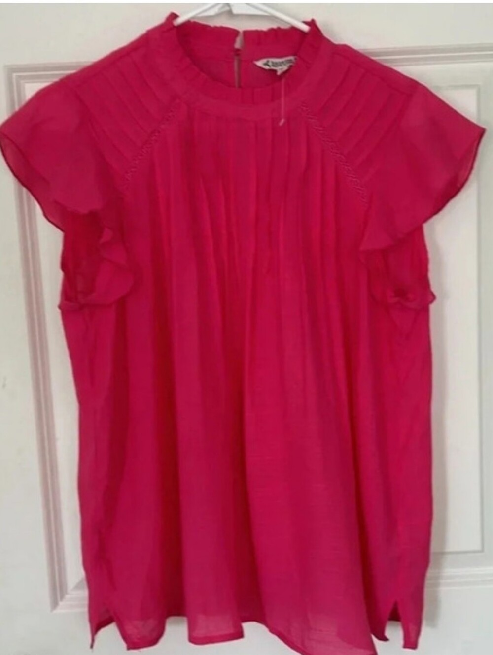 Nanette Lepore Flutter Sleeve Top